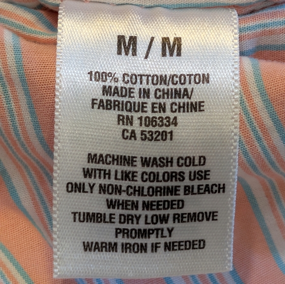 Aeropostale Pastel Striped Shirt - Picture 7 of 8